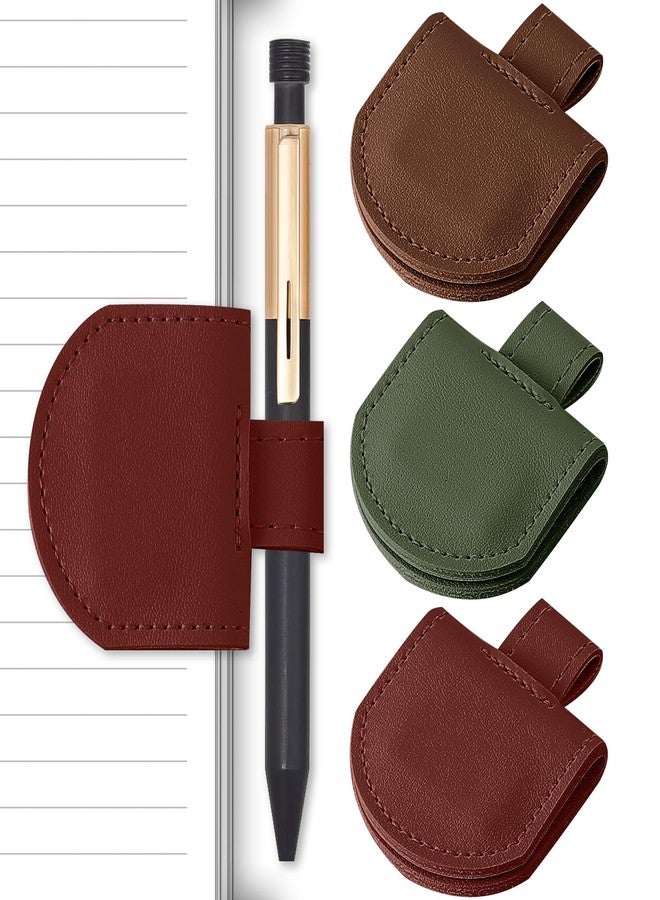 SESENSE Magnetic Pen Loop Holder Set - 3 Pcs Magnetic Pencil Holder for Notebooks, Journals, Calendars - Image 1